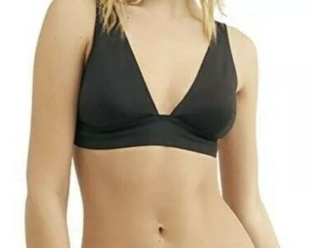 Free People Intimately X-Small Bra Erin Scuba Plunge Bralette Adjustable Straps